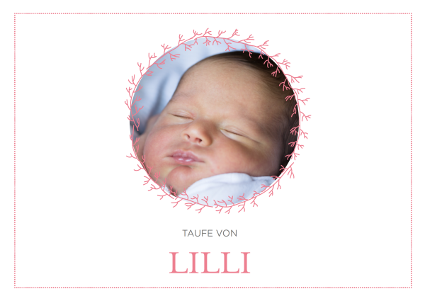 Lillis Taufe