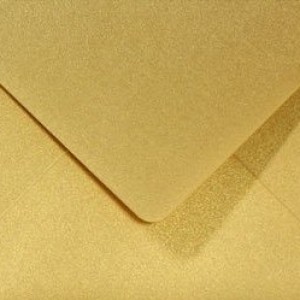 Briefumschlag Metallic Gold