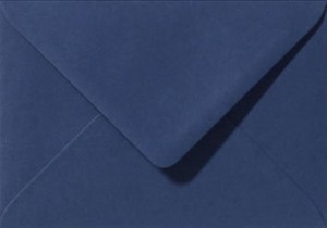 Briefumschlag Dunkelblau