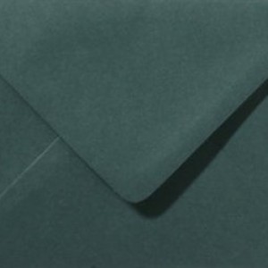 Briefumschlag Dunkelgrün