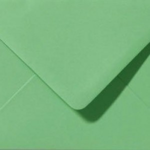 Briefumschlag Wiesengrün